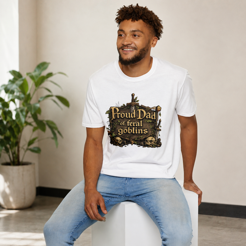Proud Dad of Feral Goblins T-Shirt