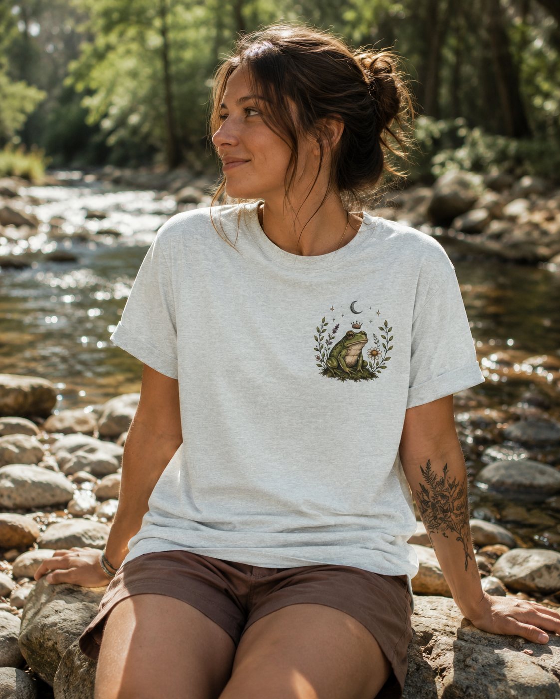 Frog T-Shirt — "Professional Frog Enthusiast" Vintage Nature Tee