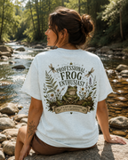 Frog T-Shirt — "Professional Frog Enthusiast" Vintage Nature Tee