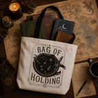 Adventurer's "Bottomless" Tote Bag — RPG Loot Fantasy Canvas Tote