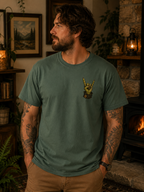 Tired Dad of Feral Goblins Funny Tee