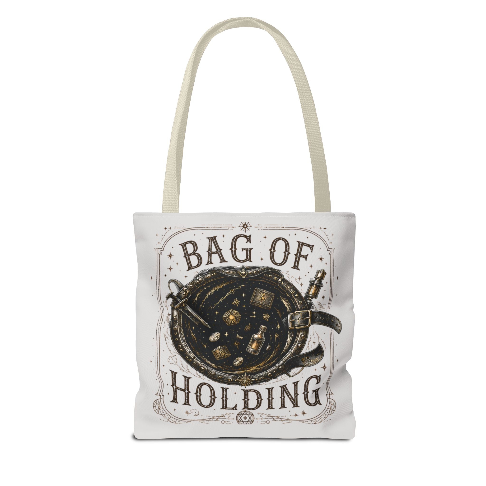 Adventurer's "Bottomless" Tote Bag — RPG Loot Fantasy Canvas Tote