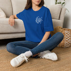 D20 Dice Crest T-Shirt — Comfy Nerdy Moms Club Tee