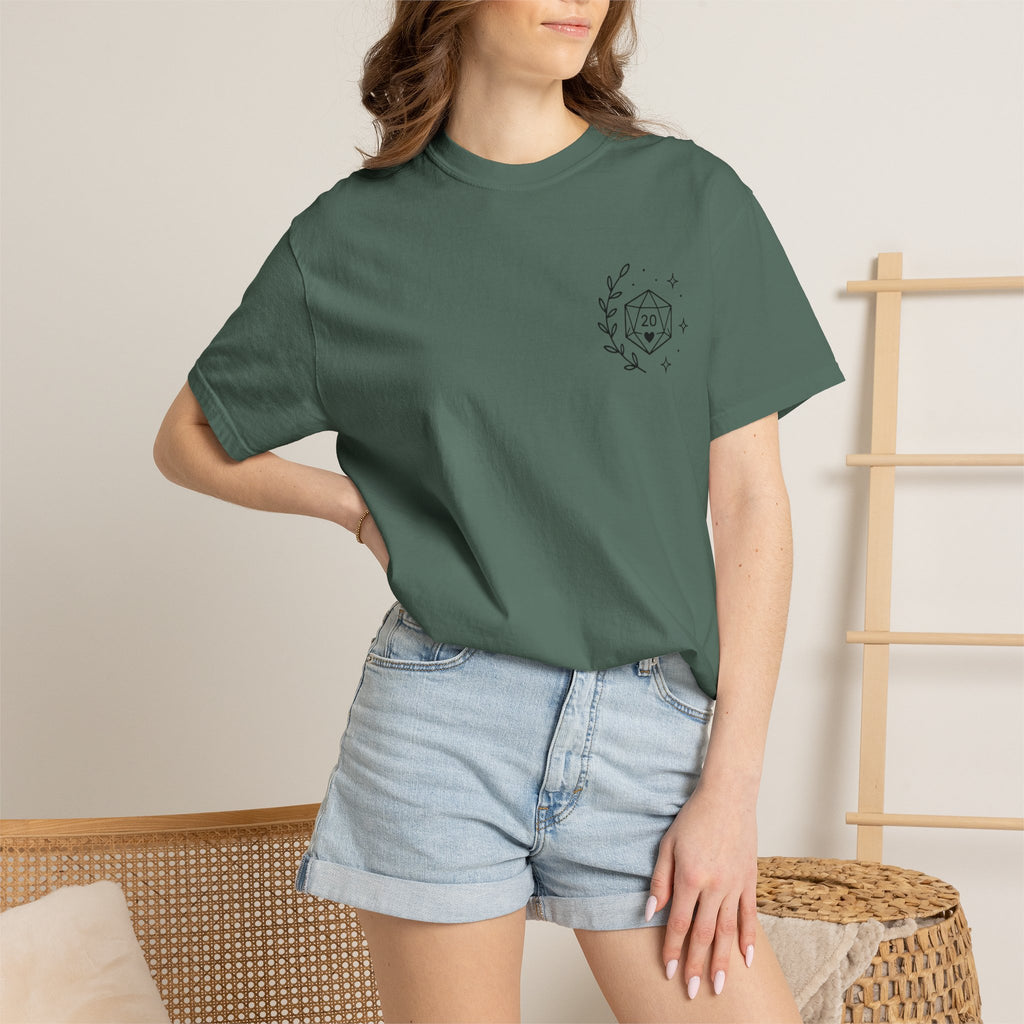 Colorful Nerdy Moms Club T-Shirt — Graphic "Raising Tiny Humans One Quest at a Time" Tee