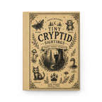 Tiny Cryptid Sightings Sketchbook: Vintage Woodland Notebook for Field Notes & Nature Journaling