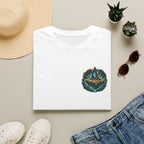 Tap Land and Cry Tee — Floating Island Colorful Graphic T-Shirt