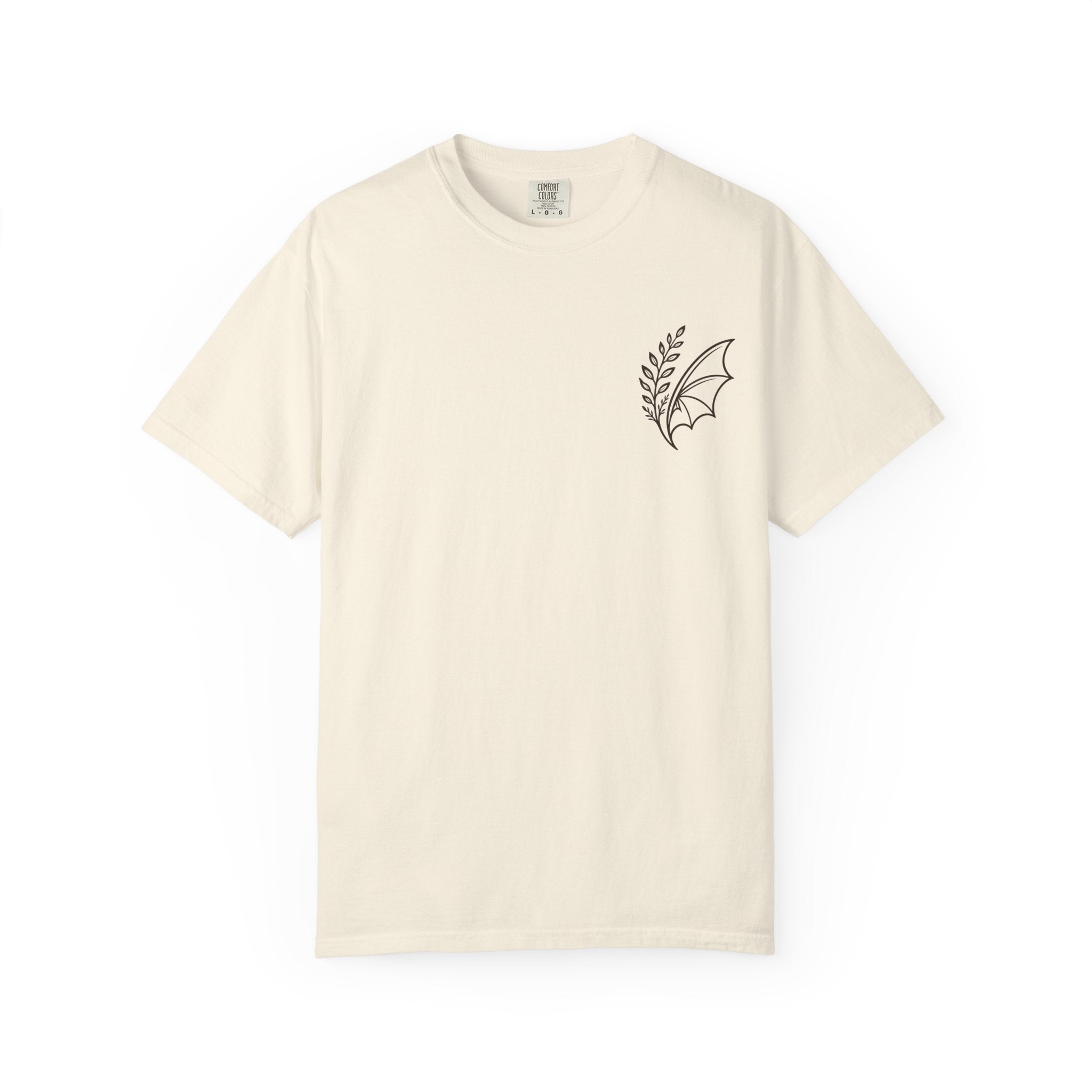 Men's Fern & Flicker Graphic T-Shirt — Outdoor Nature Campfire Design