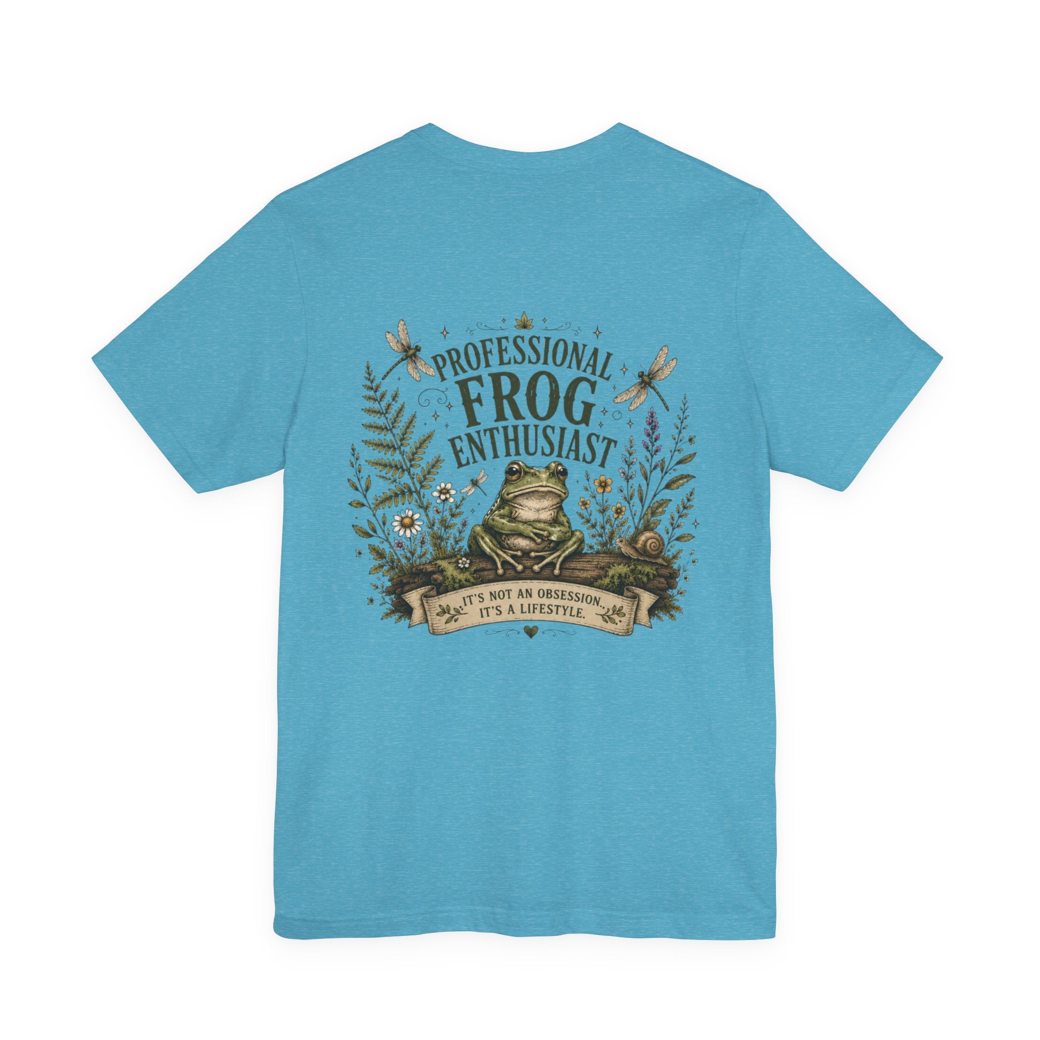 Frog T-Shirt — "Professional Frog Enthusiast" Vintage Nature Tee