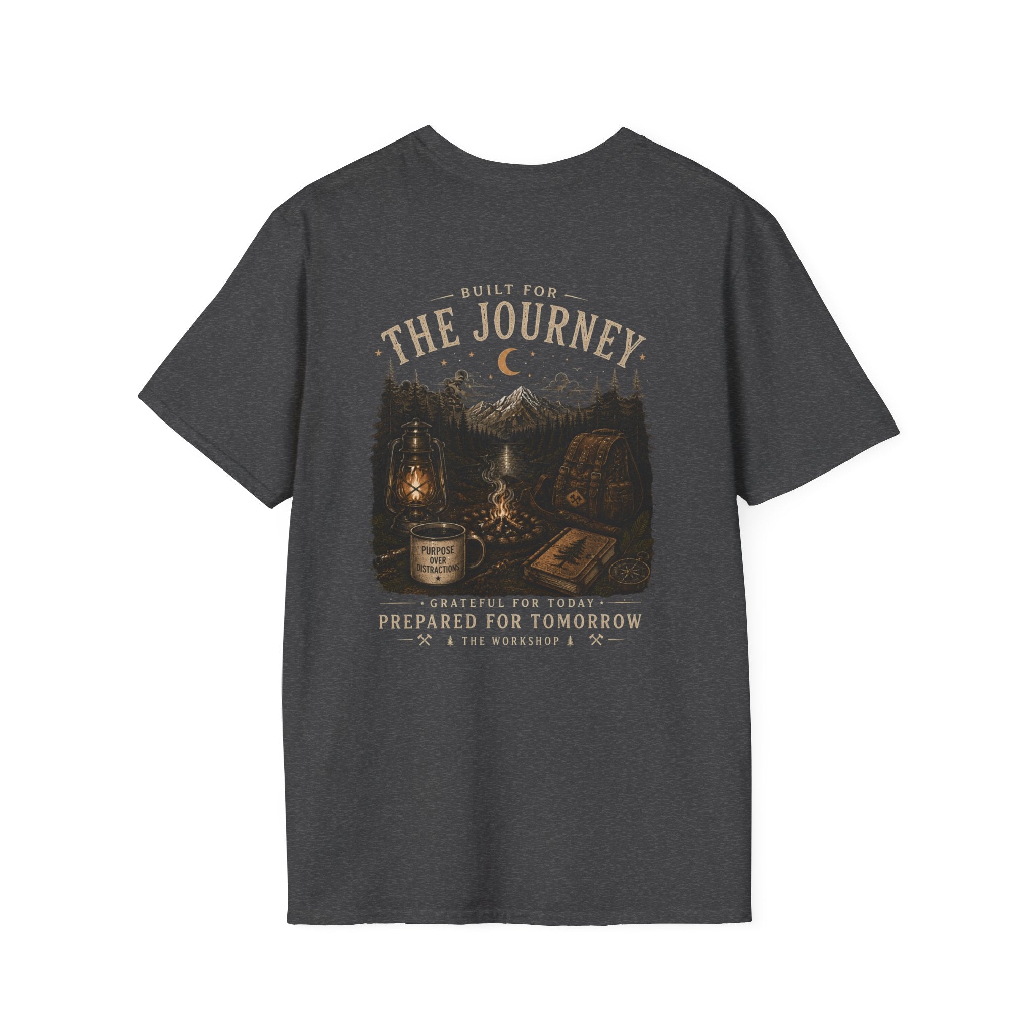 The Workshop Anvil T-Shirt — Vintage Blacksmith Logo Tee