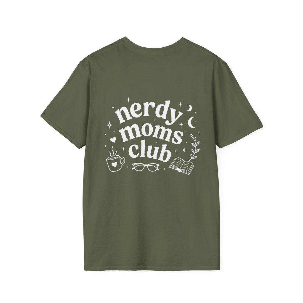 D20 Dice Crest T-Shirt — Comfy Nerdy Moms Club Tee