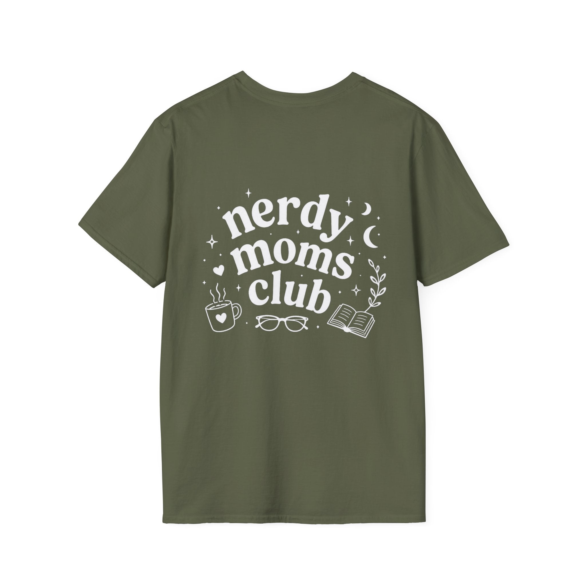 D20 Dice Crest T-Shirt — Comfy Nerdy Moms Club Tee