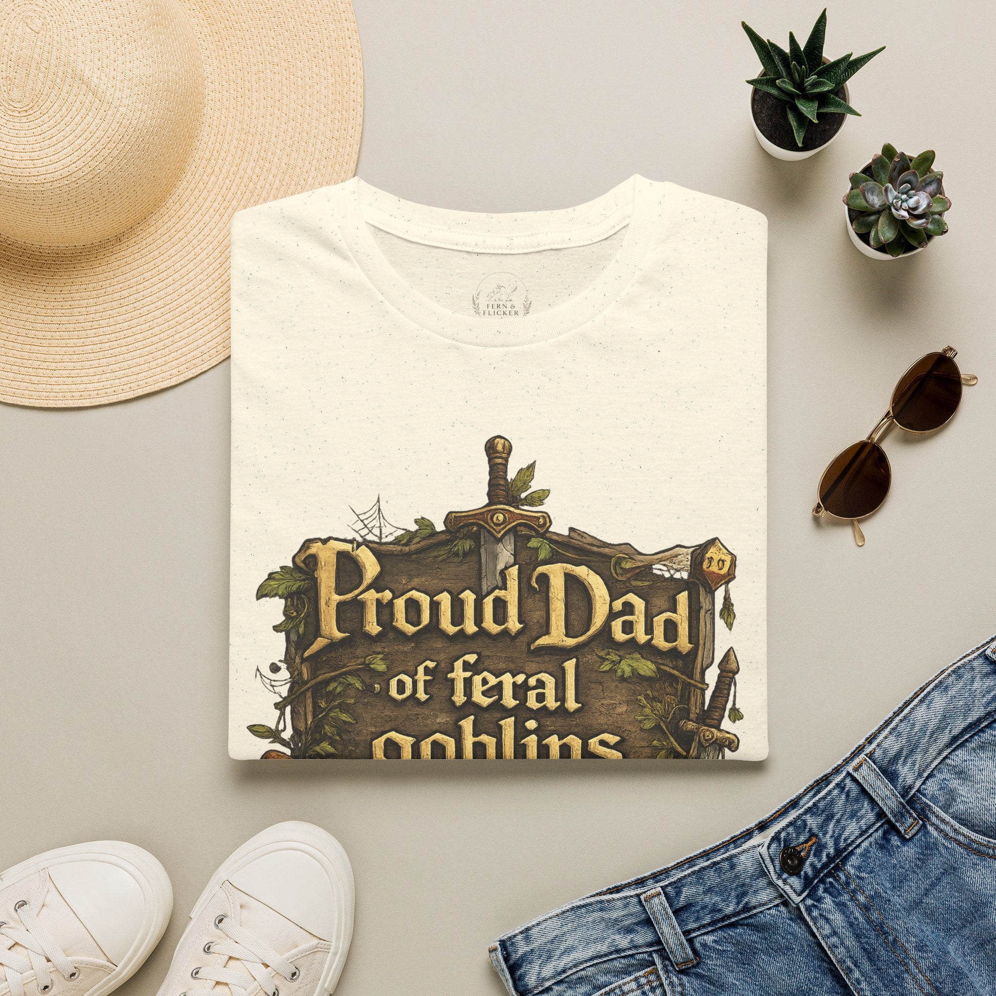Proud Dad of Feral Goblins T-Shirt
