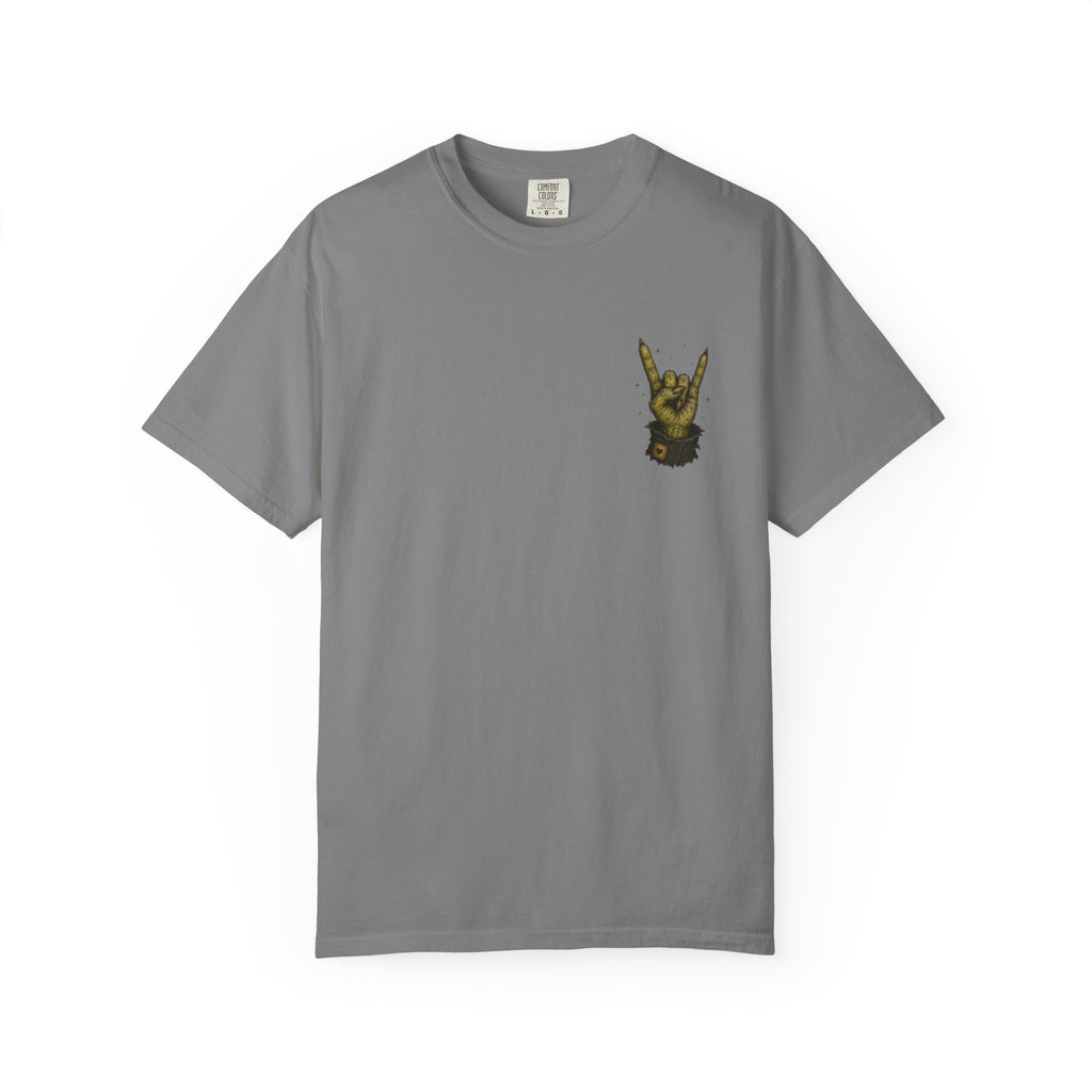 Tired Dad of Feral Goblins Funny Tee