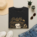 Coffee T‑Shirt — "Probably Reheating My Coffee" Cozy Floral Mug Tee
