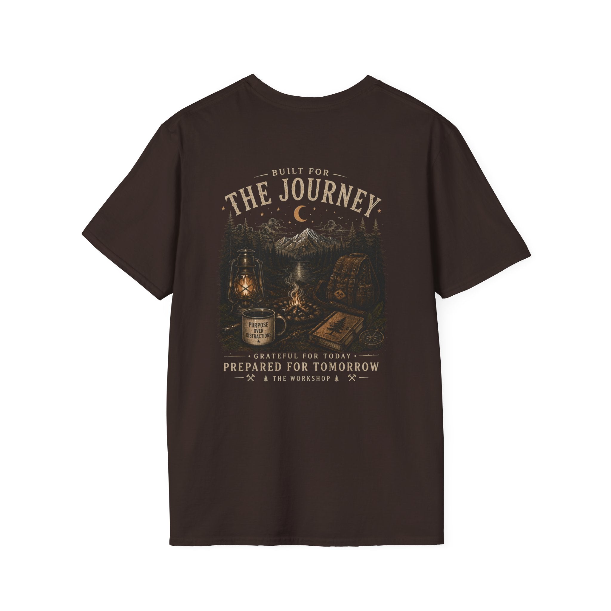 The Workshop Anvil T-Shirt — Vintage Blacksmith Logo Tee