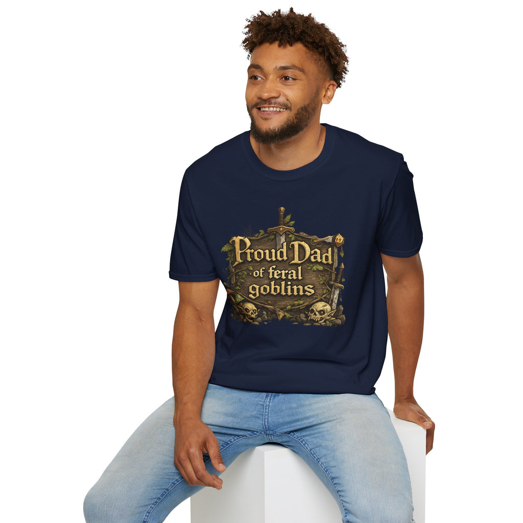 Proud Dad of Feral Goblins T-Shirt