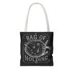 Adventurer's "Bottomless" Tote Bag — RPG Dice & Adventure Chalkboard Design