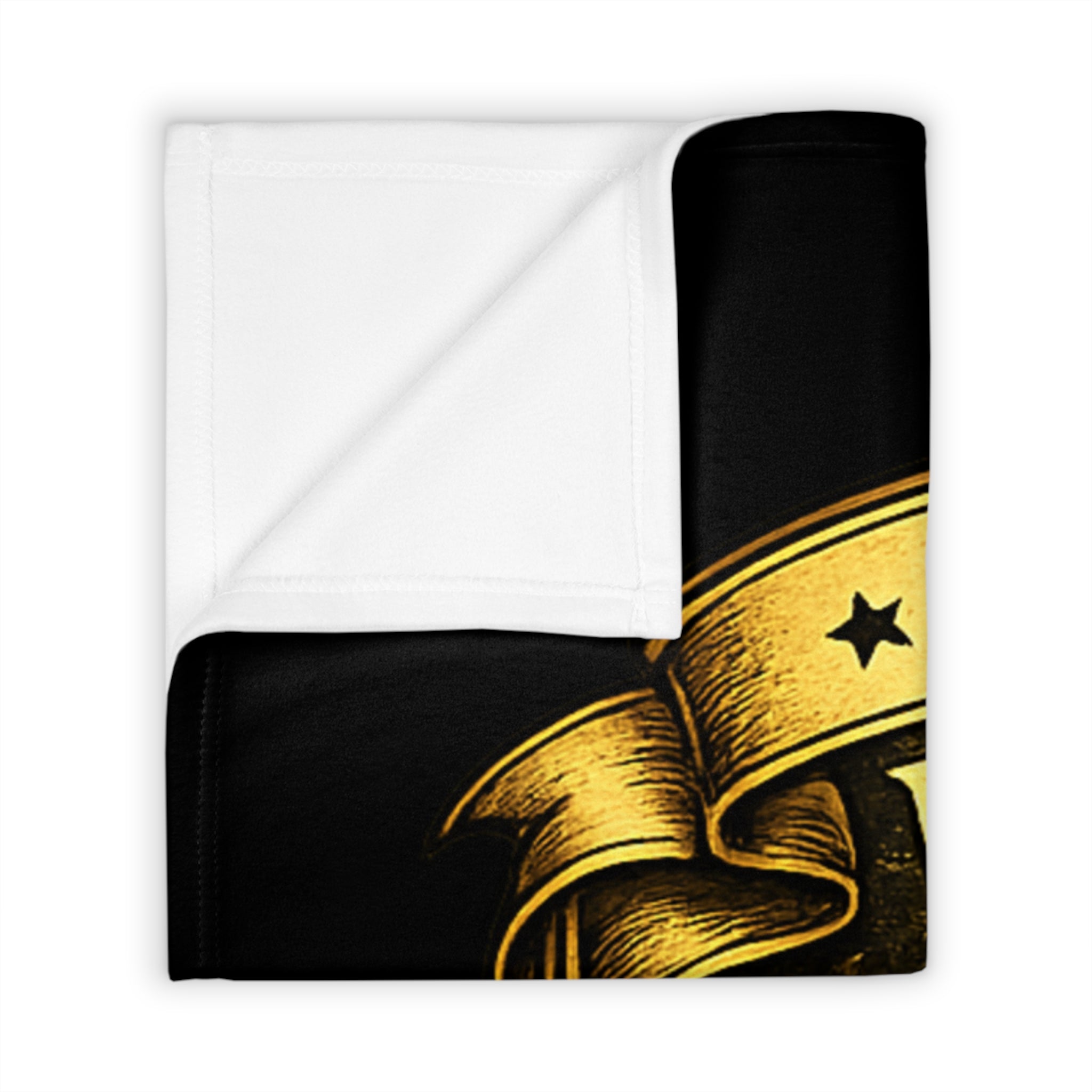 Official Firefly Catching Society Throw Blanket — Golden Insect Nightlight Design