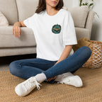 Tap Land and Cry Tee — Floating Island Colorful Graphic T-Shirt