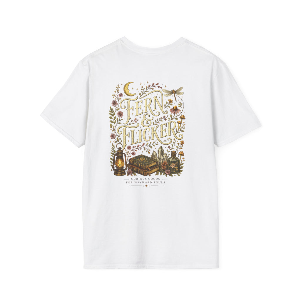Fern & Flicker Gold and Laurel Brand Tee