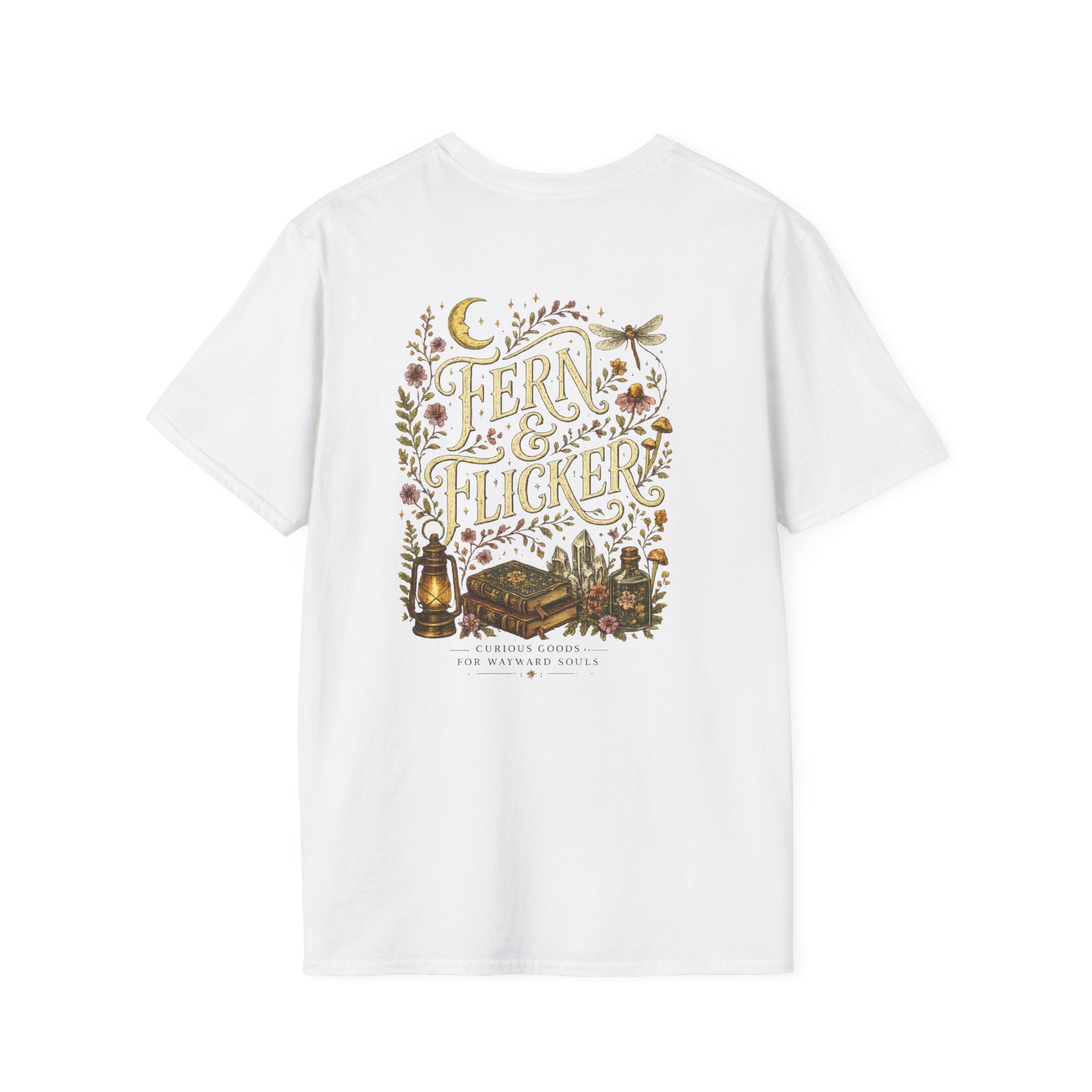 Fern & Flicker Gold and Laurel Brand Tee
