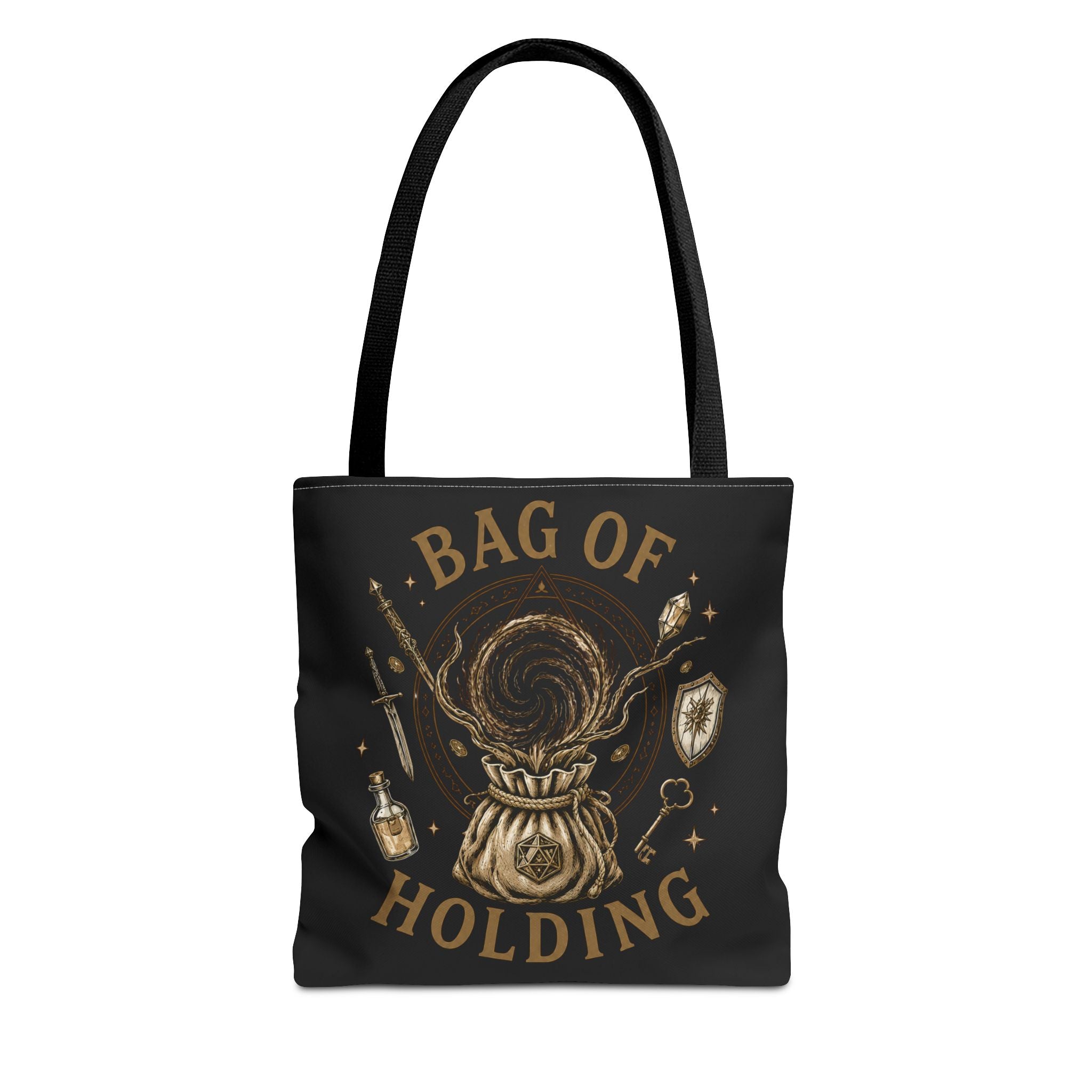 Adventurer's "Bottomless" Tote Bag — RPG Fantasy Dungeon Loot Canvas Tote