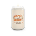 Pumpkins and Problems Witty Fall Soy Candle