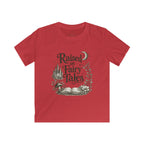 Kids T-Shirt — "Raised on Fairy Tales" Storybook Graphic