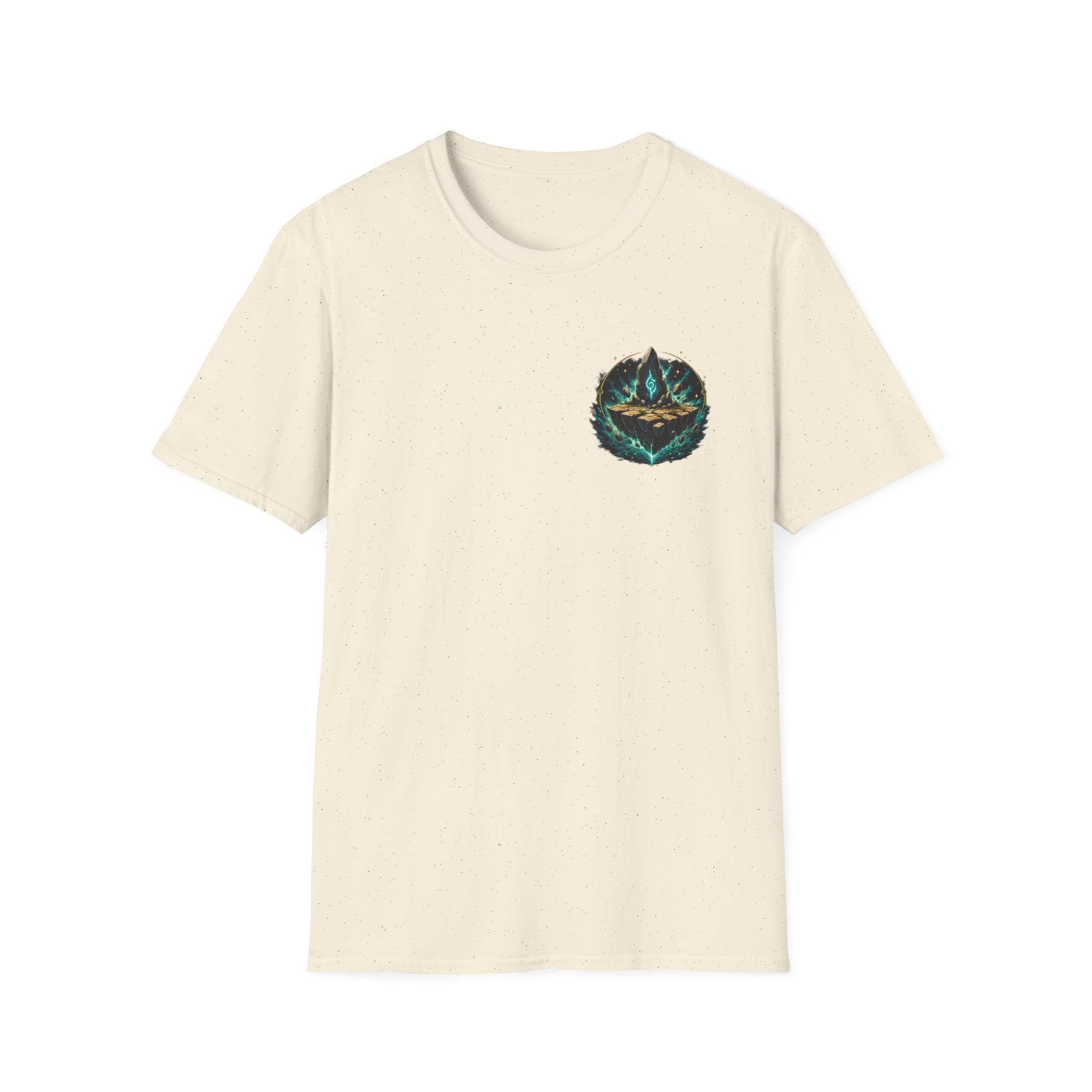 Tap Land and Cry Tee — Floating Island Colorful Graphic T-Shirt
