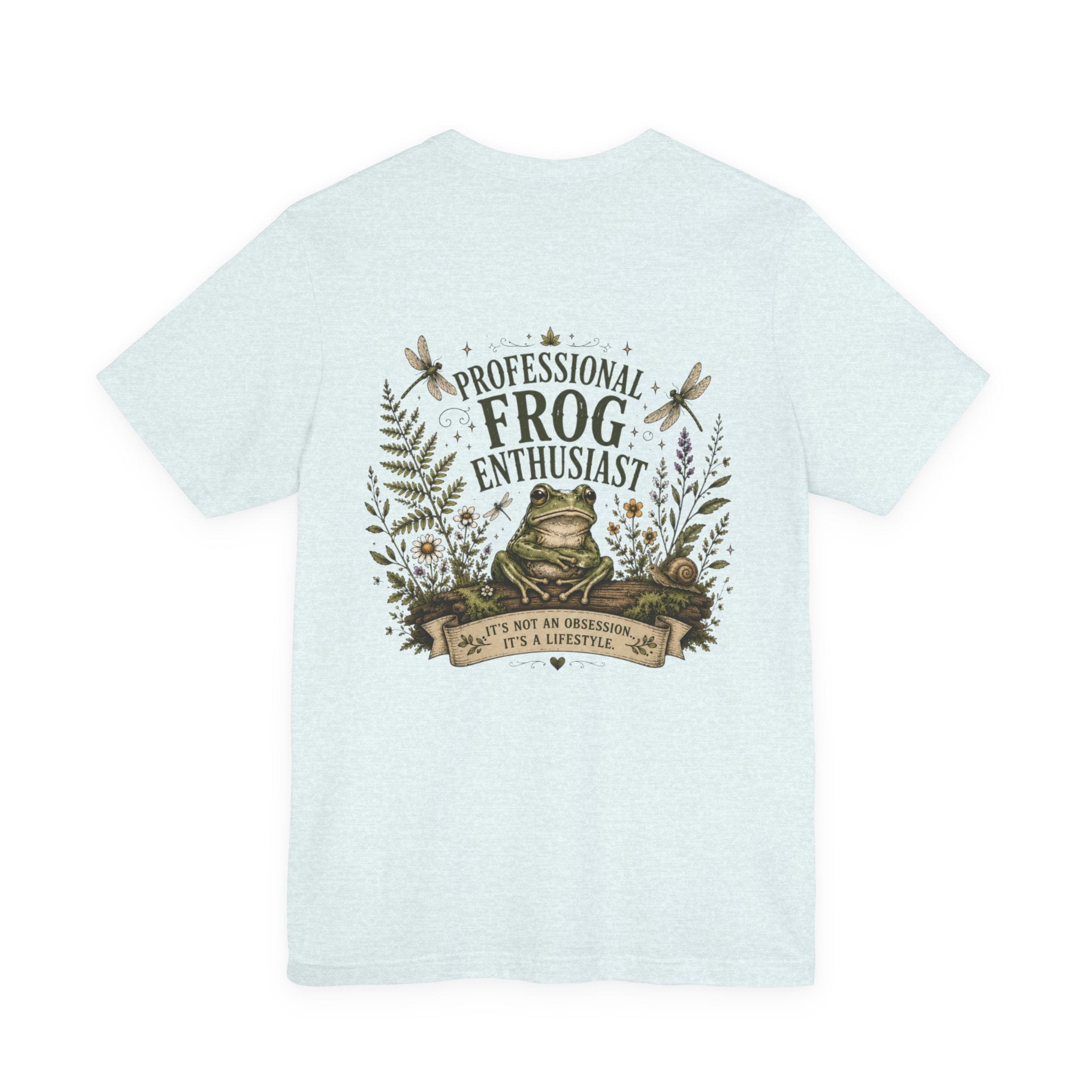 Frog T-Shirt — "Professional Frog Enthusiast" Vintage Nature Tee