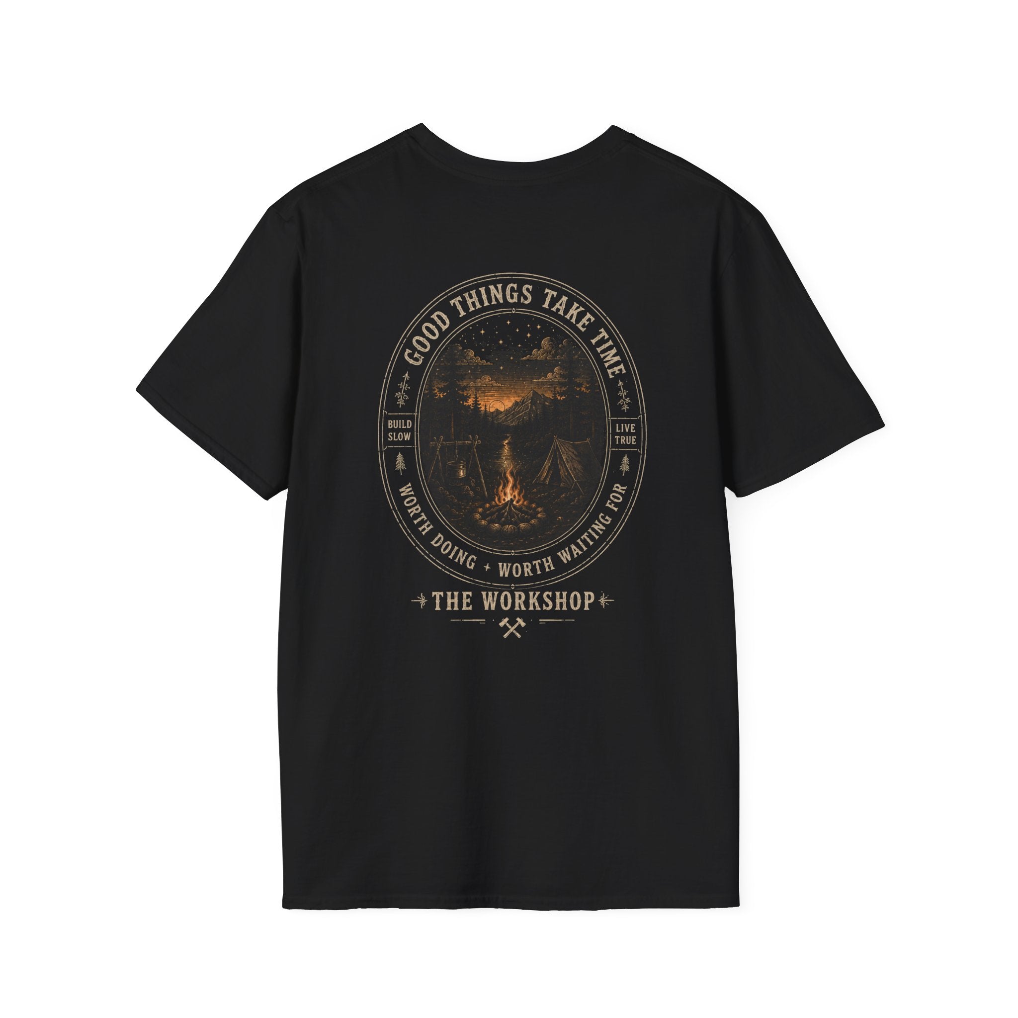 Workshop Anvil T-Shirt — The Workshop Vintage Blacksmith Tee