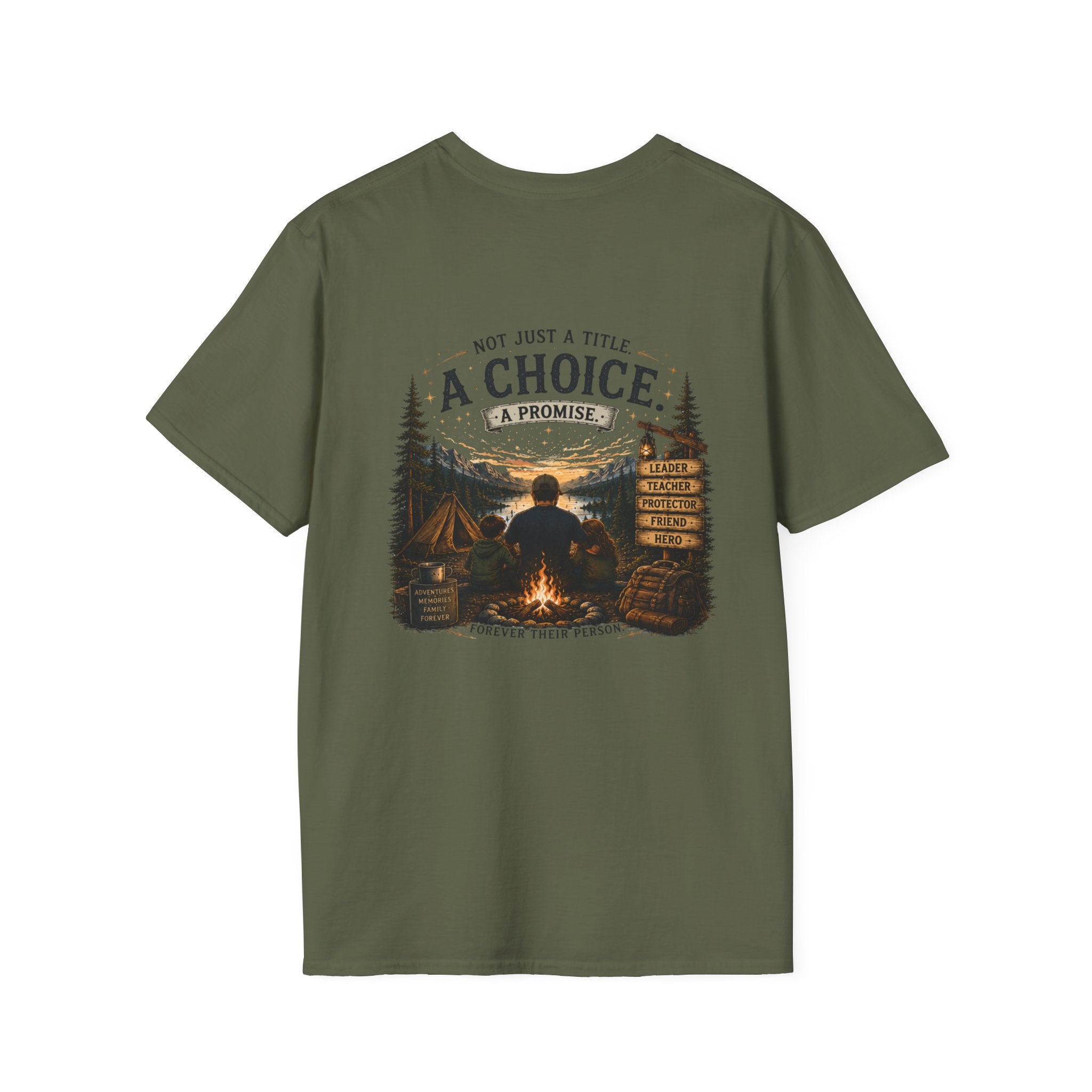 The Dad Guild T-Shirt — Hiking Camping Outdoors Dad Tee