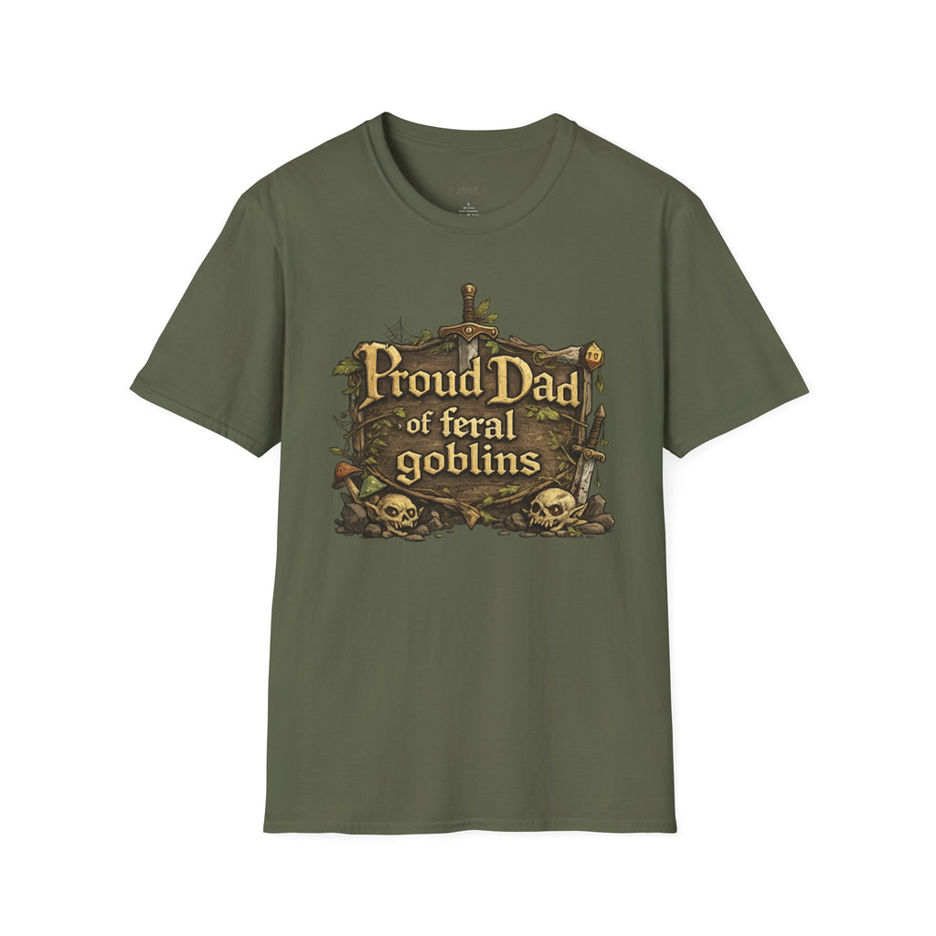 Proud Dad of Feral Goblins T-Shirt