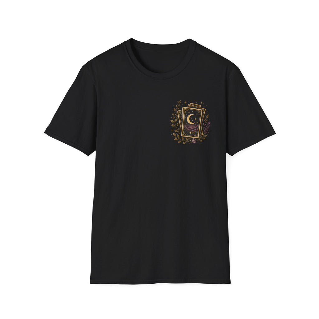 Mystic Moon T-Shirt — Celestial Card Graphic Tee