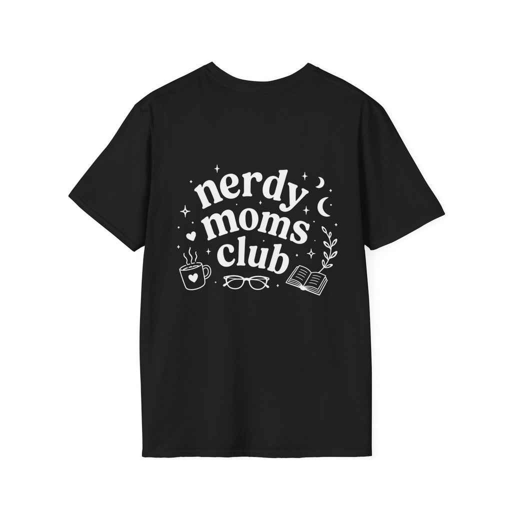 D20 Dice Crest T-Shirt — Comfy Nerdy Moms Club Tee
