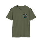Tap Land and Cry Tee — Floating Island Colorful Graphic T-Shirt