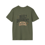 Built Different "Mostly Incorrectly" Funny Lifestyle Tee