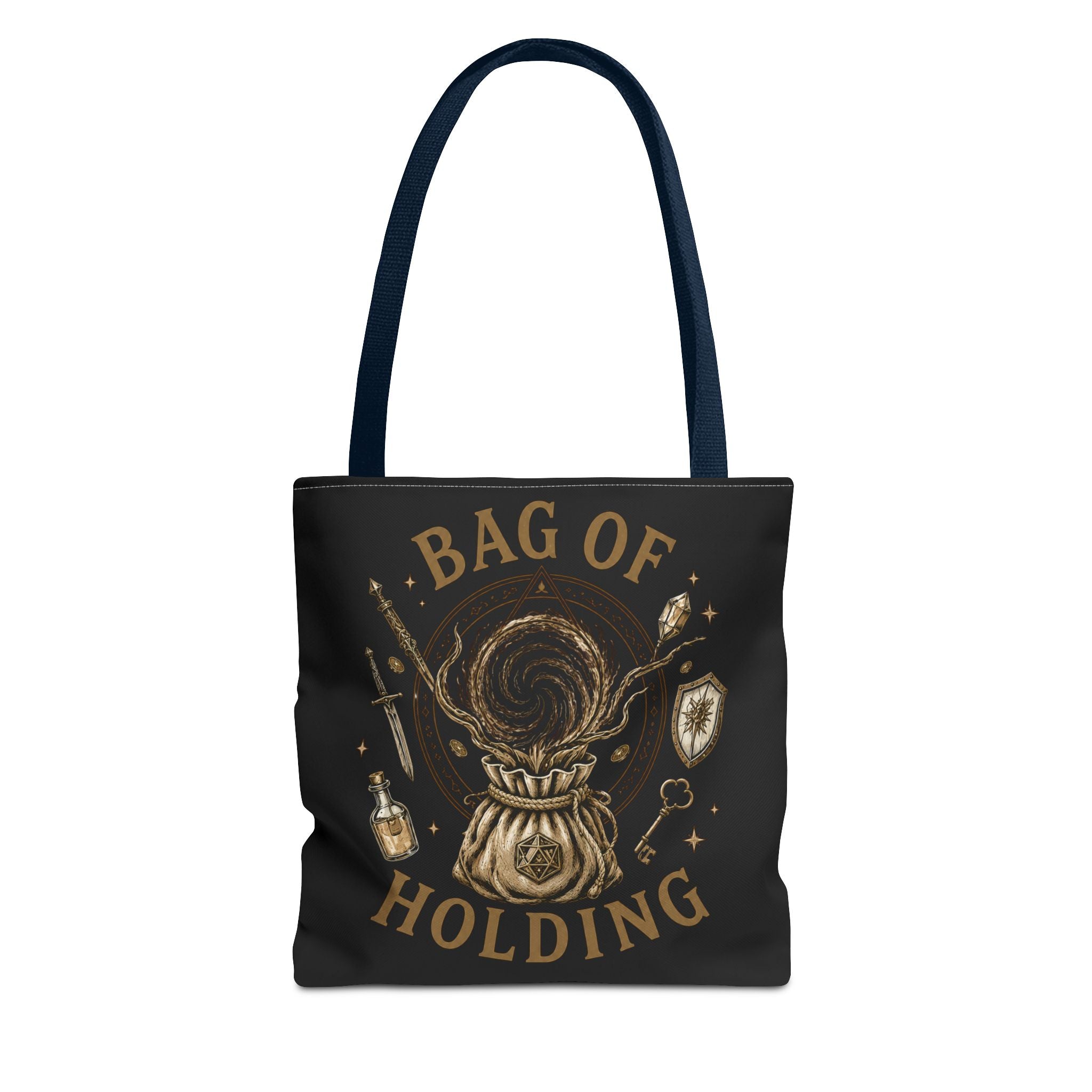 Adventurer's "Bottomless" Tote Bag — RPG Fantasy Dungeon Loot Canvas Tote