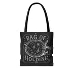 Adventurer's "Bottomless" Tote Bag — RPG Dice & Adventure Chalkboard Design