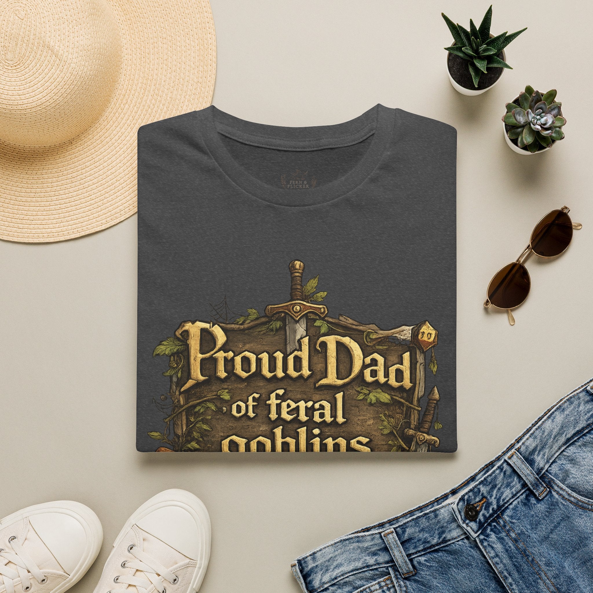 Proud Dad of Feral Goblins T-Shirt