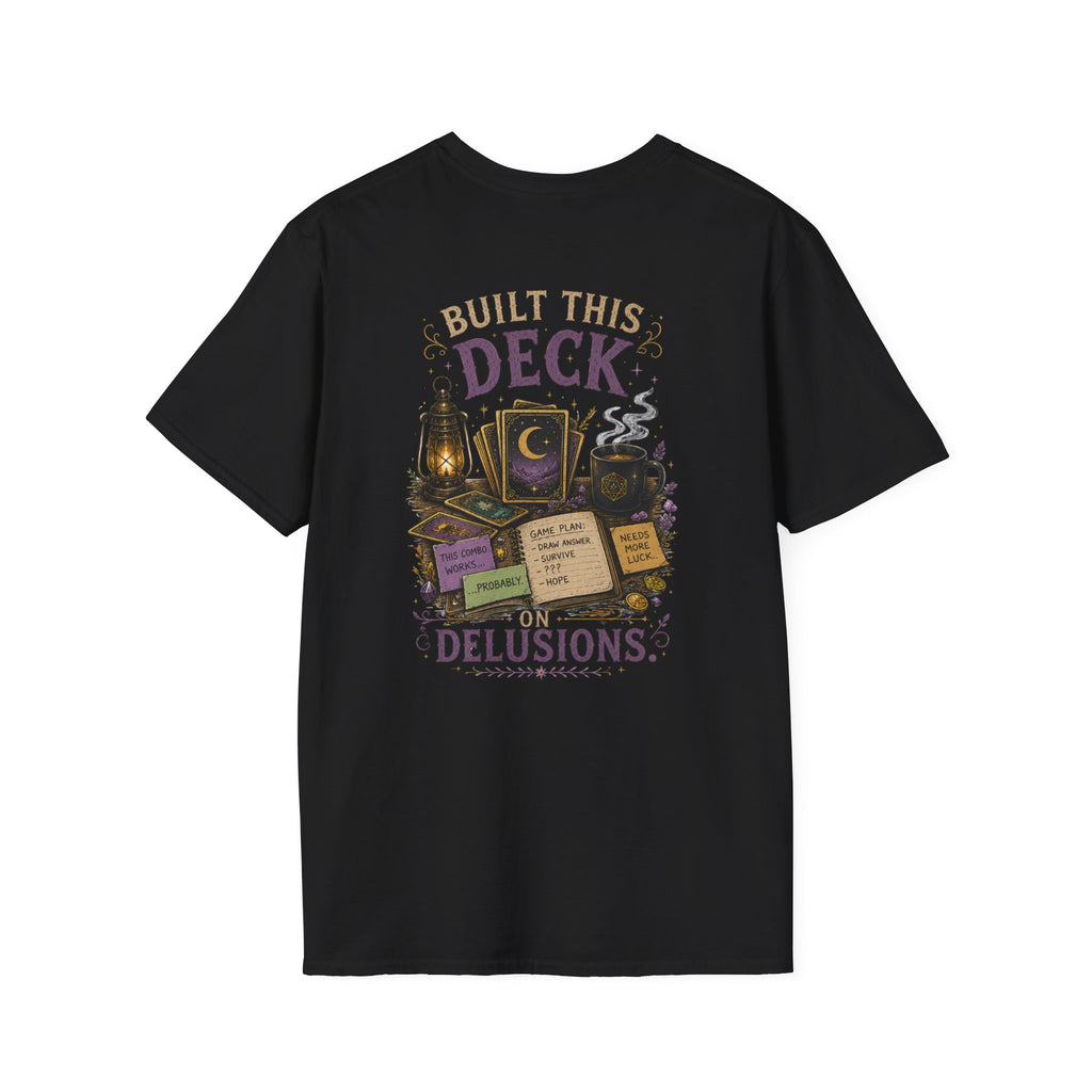 Mystic Moon T-Shirt — Celestial Card Graphic Tee