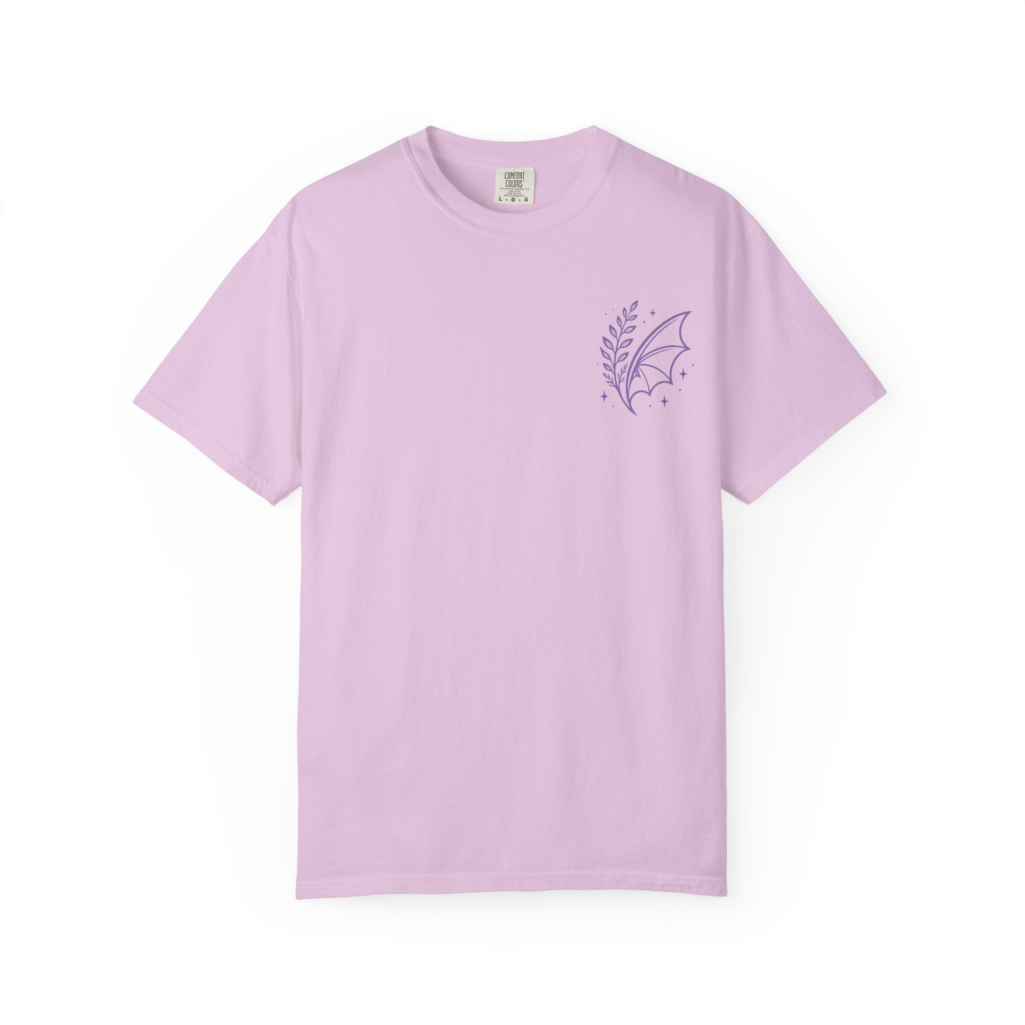 Fern & Flicker Teen Girls T-Shirt — Whimsical Botanical Moon Garden Tee