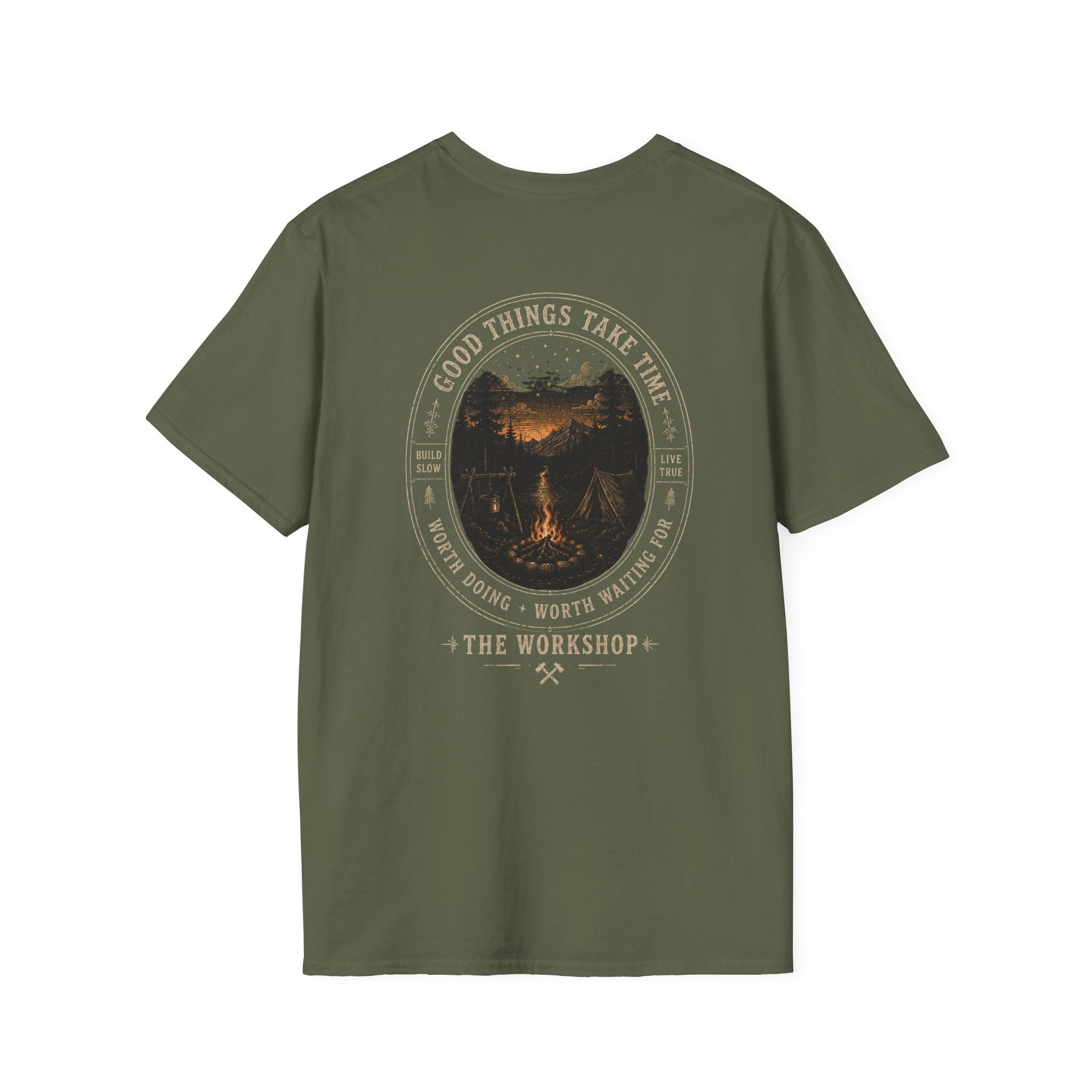 Workshop Anvil T-Shirt — The Workshop Vintage Blacksmith Tee