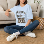 Hearth T-Shirt — "Home is Where the Hearth Is" Cozy Cottage Tee