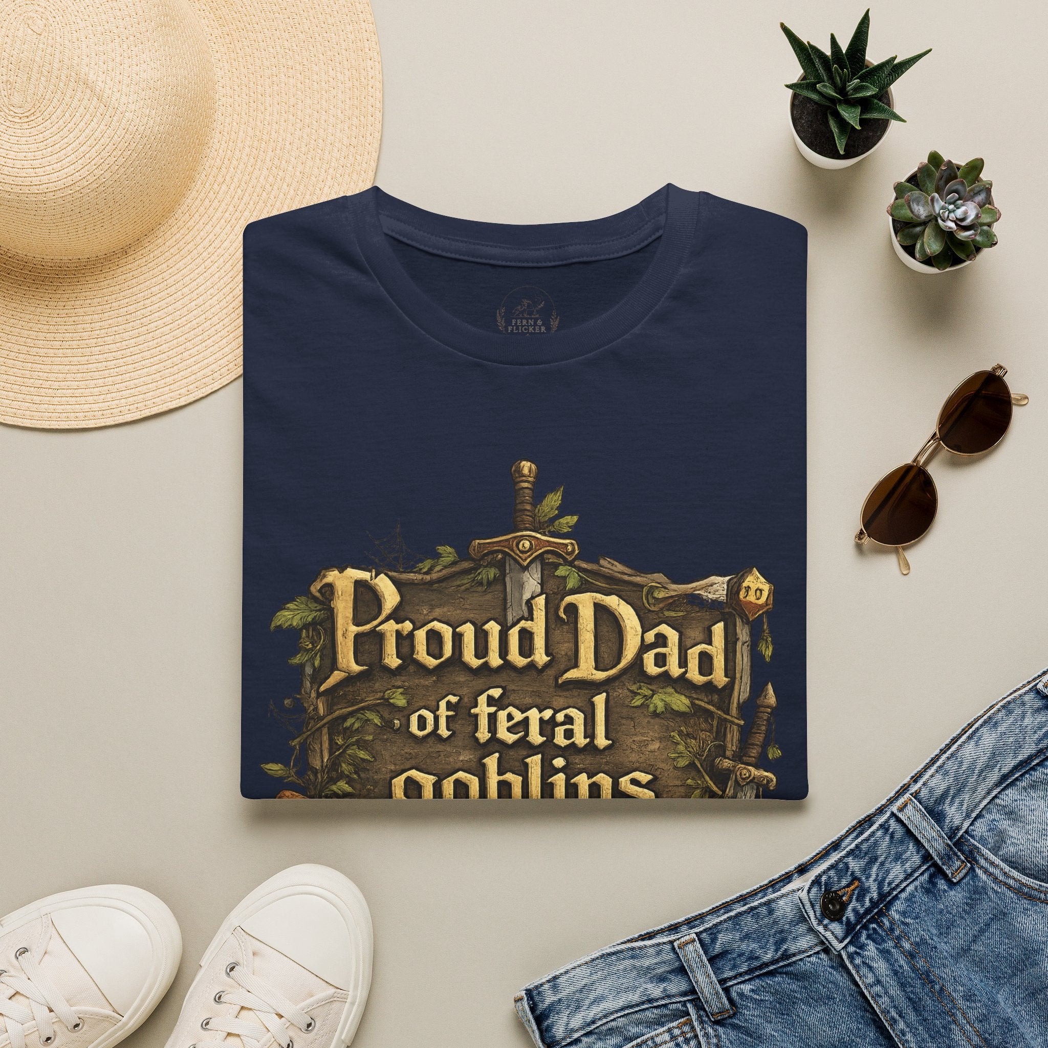 Proud Dad of Feral Goblins T-Shirt